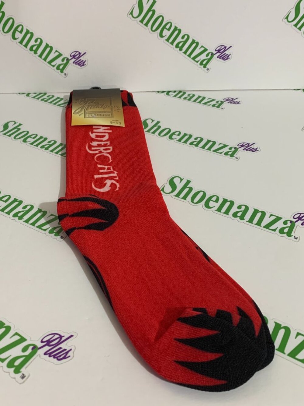 Headgear Classics Socks Thundercats Logo Crew Black Red Mens Size 9 - 13